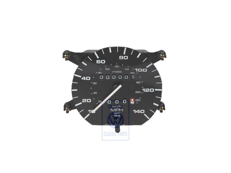 VW Original Geschwindigkeitsmesser Mit Tagesmeilenzähler - 357957033D