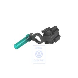 VW Original Lampenträger Mit Glühlampe Grün - 358927149A K25