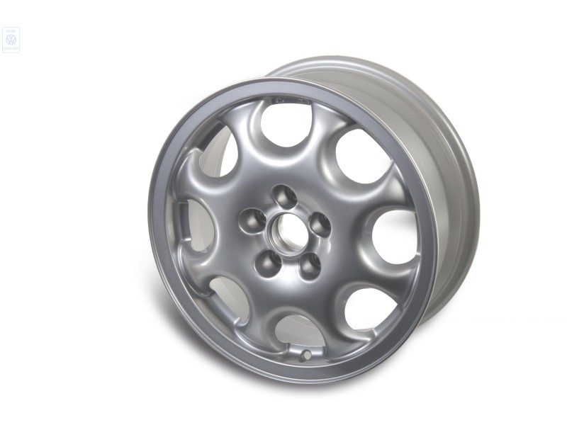 VW Original Aluminiumfelge Chromfarben - 3A0601025A 091