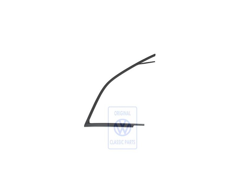 VW Original Fensterführung Satinschwarz - 3A0837432 B41