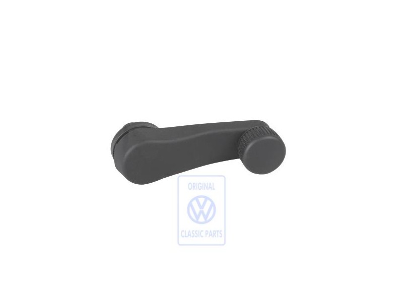 VW Original Fensterkurbel Satinschwarz - 3A0837581B B41