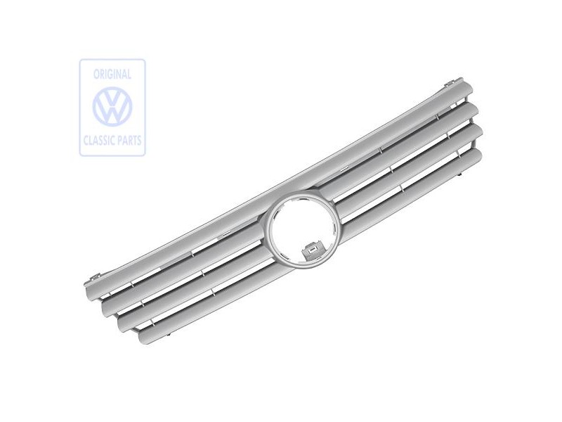 VW Original Kühlergrill Grundiert - 3A0853653D GRU