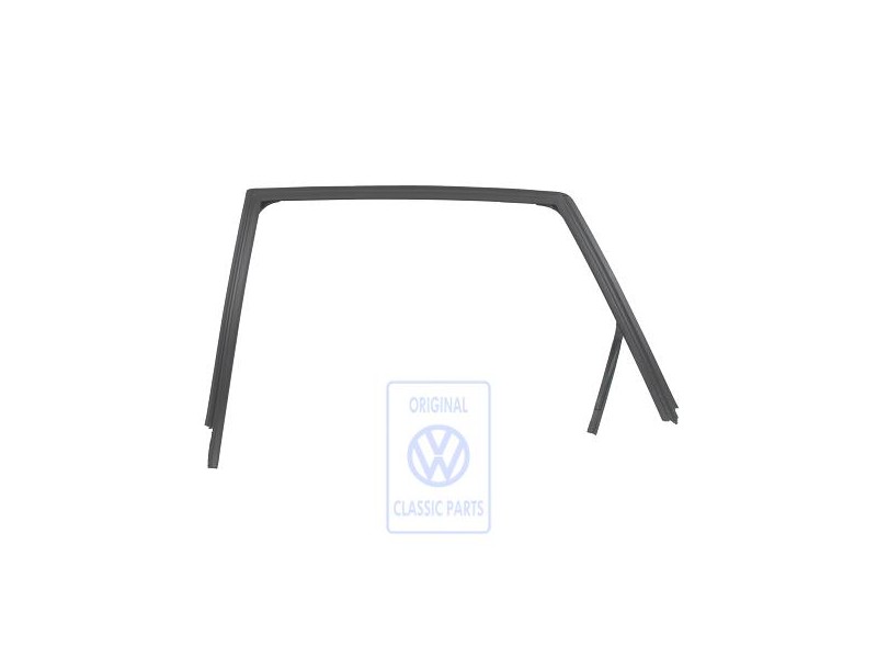 VW Original Fensterführung Satinschwarz - 3A5839431 B41