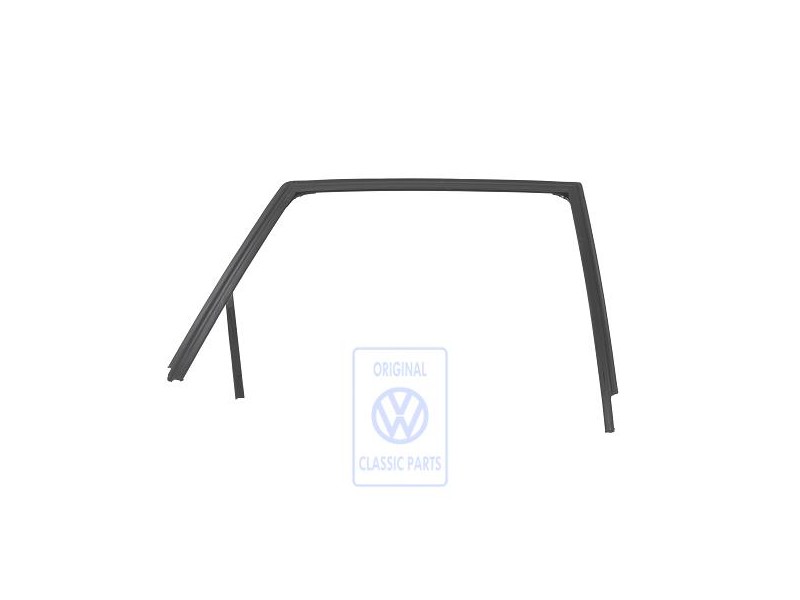 VW Original Fensterführung Satinschwarz - 3A5839432 B41