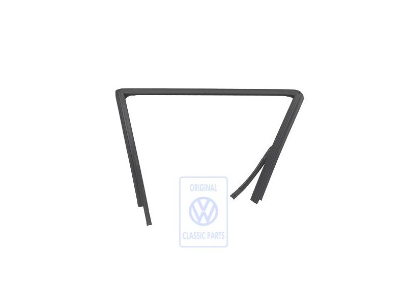 VW Original Fensterführung Satinschwarz - 3A9839431 B41