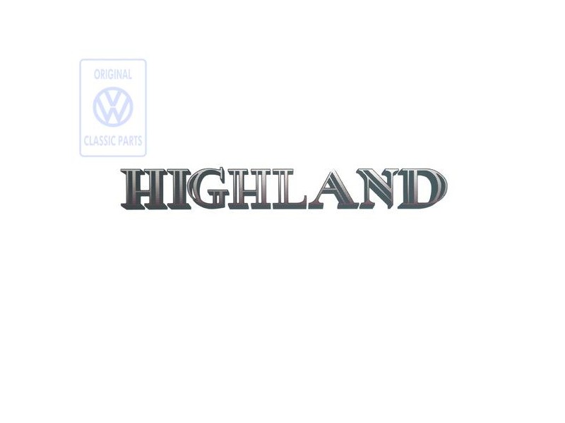VW Original Folienschriftzug Silver Burgundy - 3A9853431C Z44