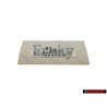 VW Original Folienschriftzug Grün/Silber/Blau - 3A9853431 Z48