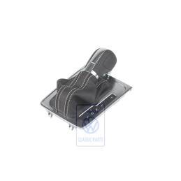 VW Original Schaltabdeckung Schwarz/Light Beige - 3AC713203E LIJ
