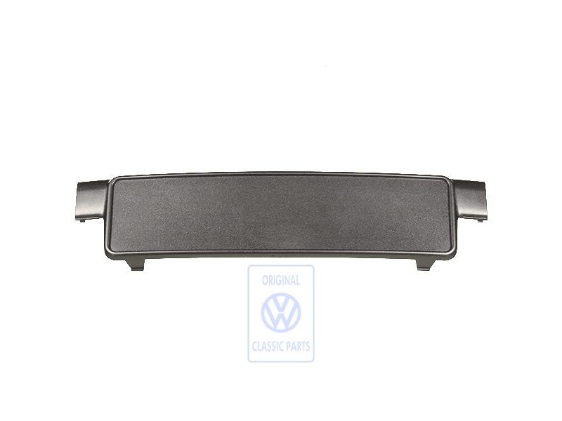 VW Original Blende Für Kennzeichen Satinschwarz - 3B0807719 B41
