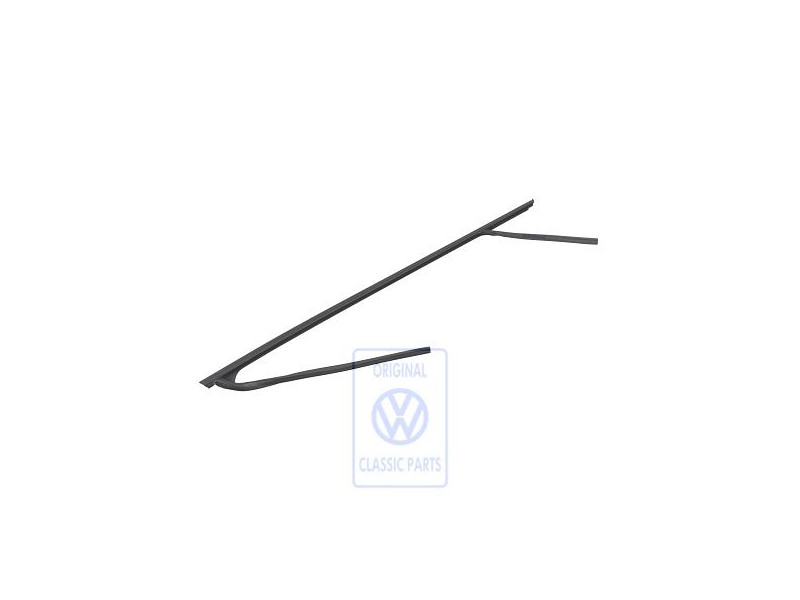 VW Original Fensterführung Satinschwarz - 3B0837432C B41