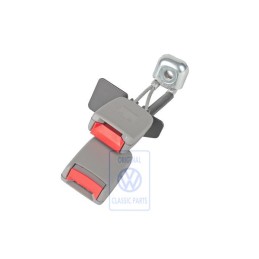 VW Original Doppelgurtschloss Flanellgrau/Feuerrot - 3B0857739A FCP
