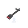 VW Original Gurtschloss Satinschwarz/Feuerrot - 3B0858471D FCN
