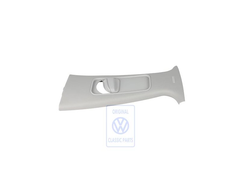 VW Original B-Säulen-Verkleidung Perlgrau - 3B0868417N 6K8