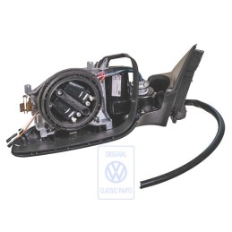 VW Original Aussenspiegelgehäuse Satinschwarz - 3B1857507M 01C
