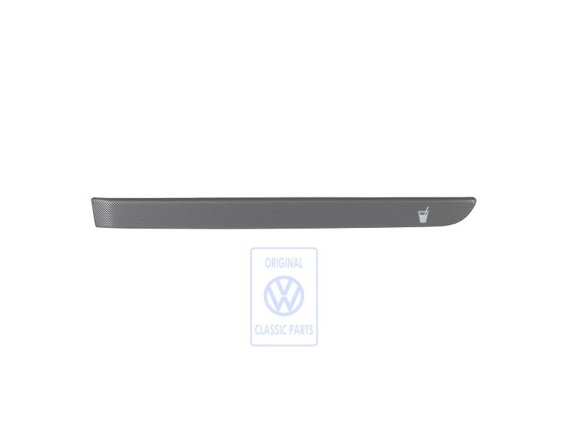 VW Original Blende Schwarz/Anthrazit-Netzoptik - 3B1858608B 2B9