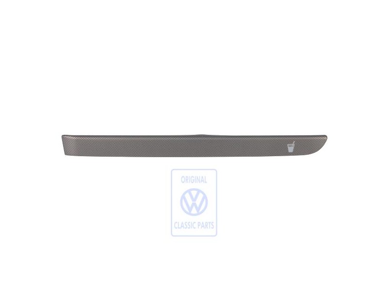 VW Original Blende Schwarz/Braun-Netzoptik - 3B1858608B 2ZS