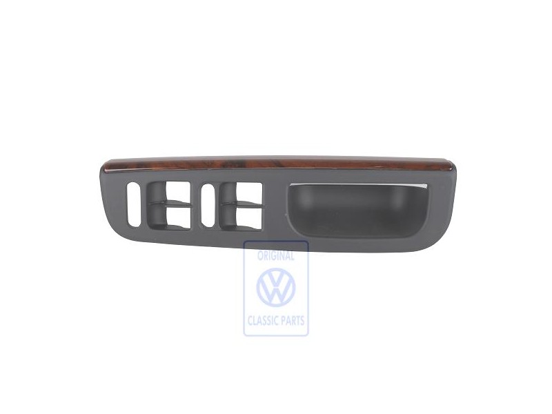 VW Original Abdeckung Anthrazit/Nussbaum - 3B1867171F SCK