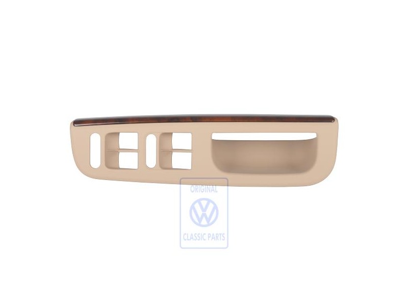 VW Original Abdeckung Purebeige/Nussbaum - 3B1867171F SCL