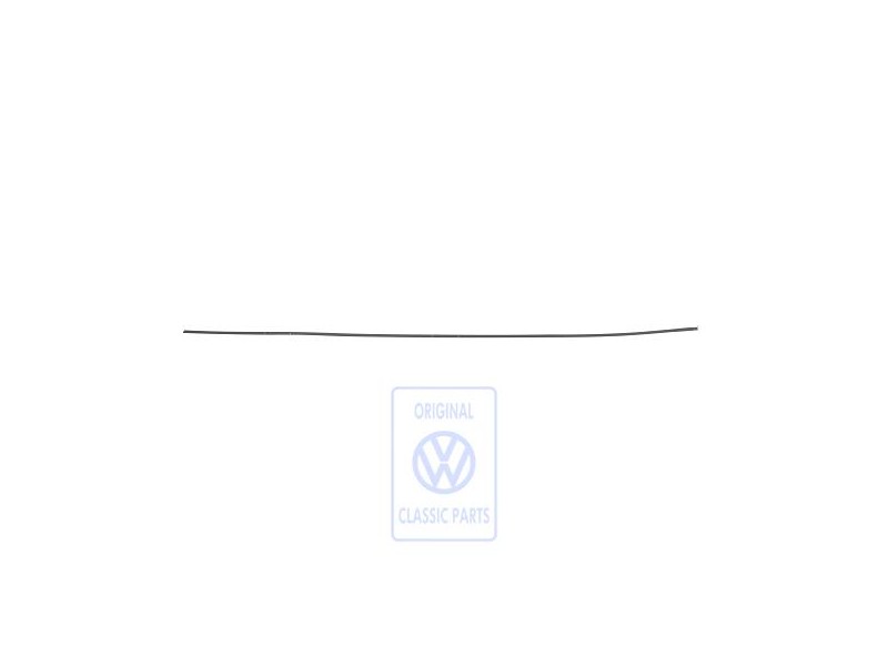 VW Original Abdeckleiste Satinschwarz - 3B5853709E B41