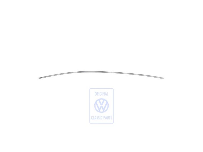 VW Original Einfassleiste Aluminium-Glänzend - 3B5854701B 7Z7