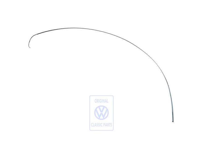 VW Original Einfassleiste Satinschwarz - 3B5854702 B41