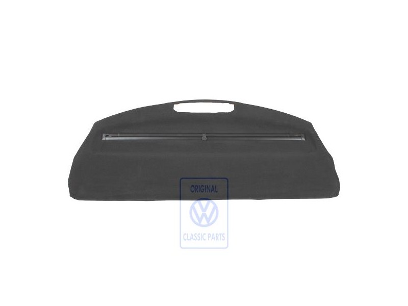 VW Original Verkleidung Für Ablageblech Hinten Schwarz - 3B5863413J 5YV
