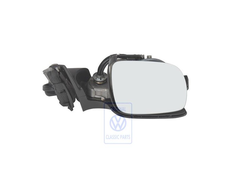 VW Original Aussenspiegelgehäuse Satinschwarz - 3B6857508 01C