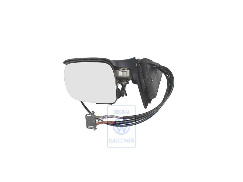 VW Original Aussenspiegelgehäuse Satinschwarz - 3B6857508B 01C