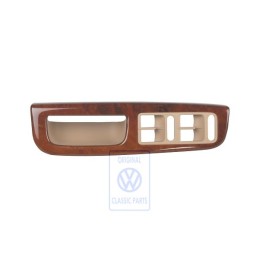 VW Original Griffschale-Oberteil Purebeige/Nussbaum - 3B7867172 SCL