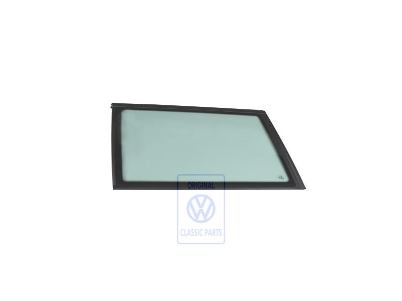 VW Original Seitenscheibe Satinschwarz - 3B9845297AGB41