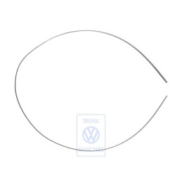 VW Original Abdeckleiste Satinschwarz - 3B9853710C B41