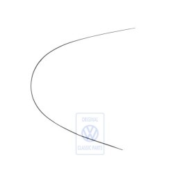 VW Original Abdeckleiste Satinschwarz - 3B9853710D B41