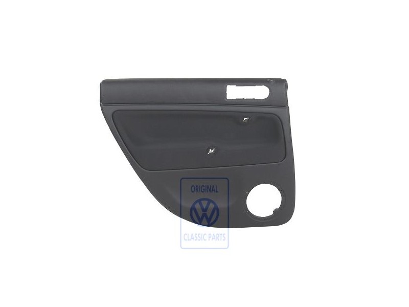 VW Original Türverkleidung (Stoff) Schwarz/Schwarz - 3B9867211AGJGJ