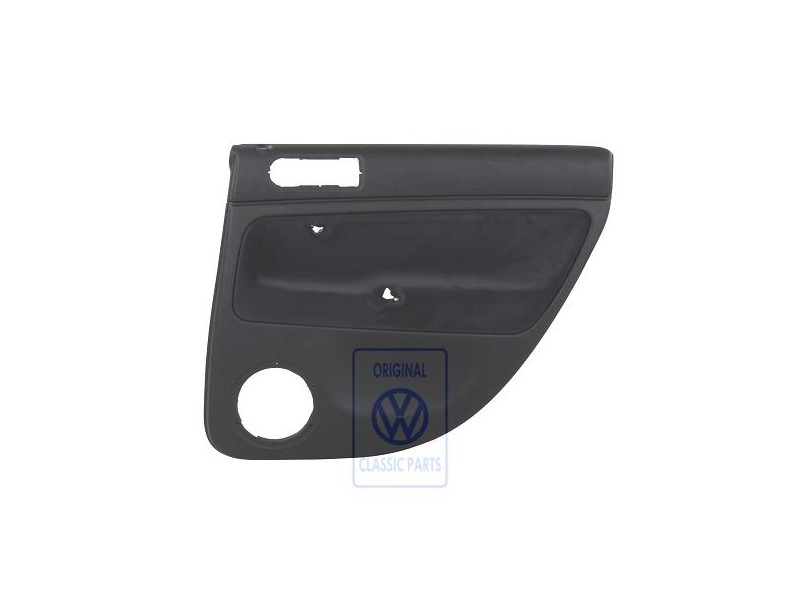VW Original Türverkleidung (Stoff) Schwarz/Schwarz - 3B9867212AHLLF