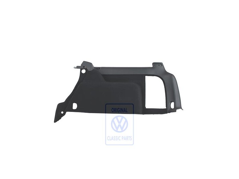 VW Original Kofferraumverkleidung Satinschwarz - 3B9867430K B41