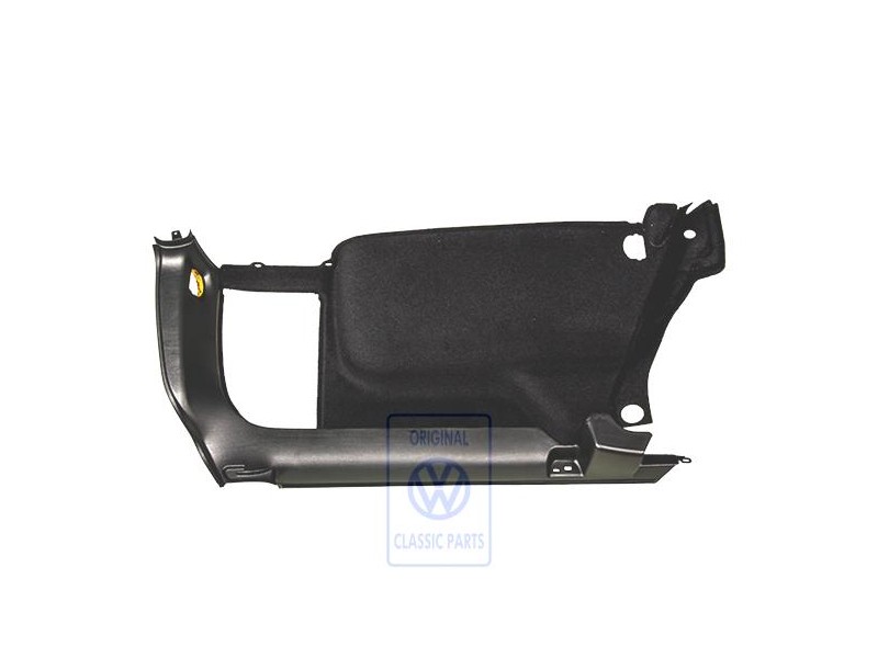 VW Original Kofferraumverkleidung Satinschwarz - 3B9867430Q B41