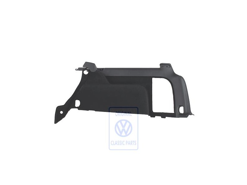 VW Original Kofferraumverkleidung Satinschwarz - 3B9867430T B41