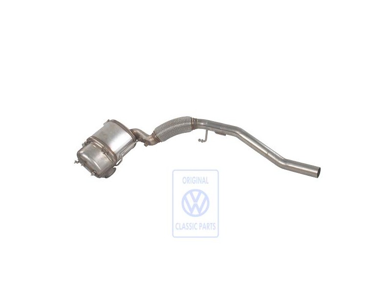 VW Original Abgasrohr Mit Katalysator Und Partikelfilter - 3C0254703DX