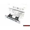 Audi Original QUATTRO Vorne Kühlergrill Emblem Schriftzug Chrom - 8L0853736 2ZZ