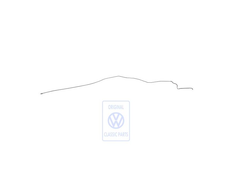 VW Original Bremsrohr Vom Verbindungs- Stück Zum Bremsschlauch - 3C0614741J
