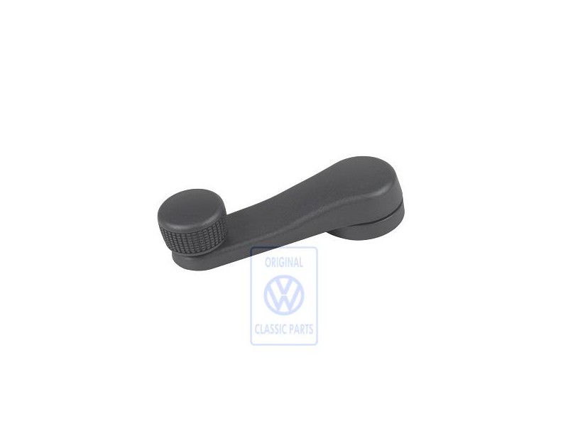 VW Original Fensterkurbel Satinschwarz - 3C0837581 9B9