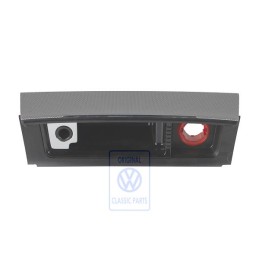VW Original Ascher Silber-Metallic/Schwarz - 3C0857961 46U