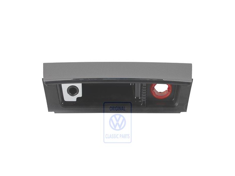 VW Original Ascher Silber-Metallic/Schwarz - 3C0857961 46U