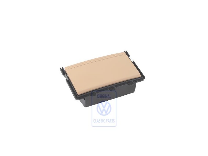 VW Original Ablagefach Mit Deckel Purebeige - 3C0858338 7R3