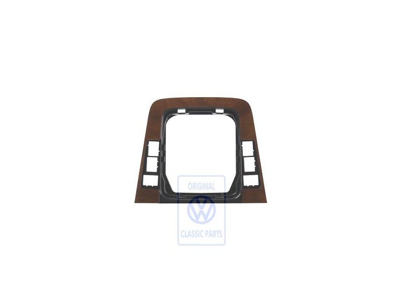 VW Original Blende Für Mittelkonsole Nussbaum - 3C0864263C 46X