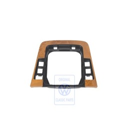 VW Original Blende Für Mittelkonsole Pappelmaser (Braun) - 3C0864263C 55W