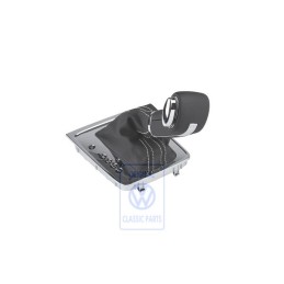 VW Original Schaltabdeckung Schwarz/Schwarz - 3C1713203A UWX