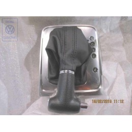 VW Original Schaltabdeckung Schwarz/Schwarz - 3C1713203N ZQF