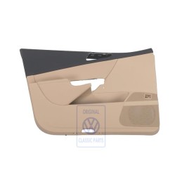 VW Original Türverkleidung (Kunstleder) Schwarz/Purebeige - 3C1867011EBTCK