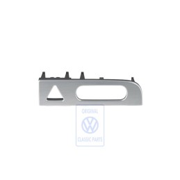 VW Original Blende Aluminium-Gebürstet - 3C2858079A 20V